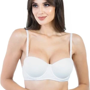 Balconette Demi Cup Bra – Underwire, Unlined & Sheer